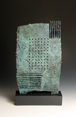 3. Ancient object 9 Bronze on stone base