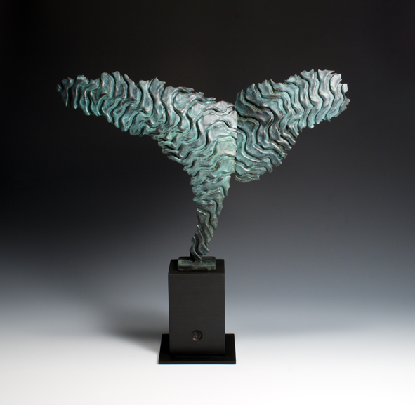 Green Winged Form Bronze