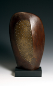 29. Head form, bronze on slate base, edition of 9, 31cm h