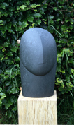8. Agod came and listened, bursting stone and bronze 54cm high
