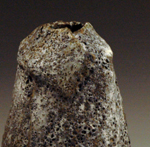35. Detail: Volcanic seascape slab vessels.