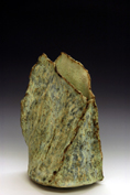 36. Handbuilt landscape form.  30cm H x 20cm W.